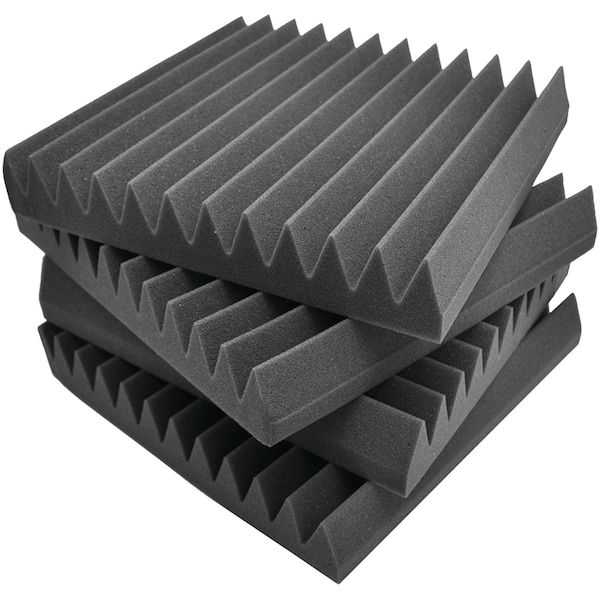 Pyle Pro Studio 12" x 12" Soundproofing Panels, Pack/12 PSI1612